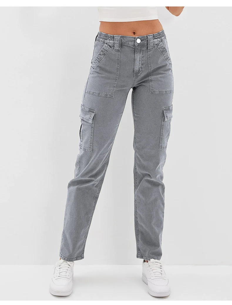 033 – Ladies Slim Fit Long Denim Jeans | Wholesale OEM Private Label Factory