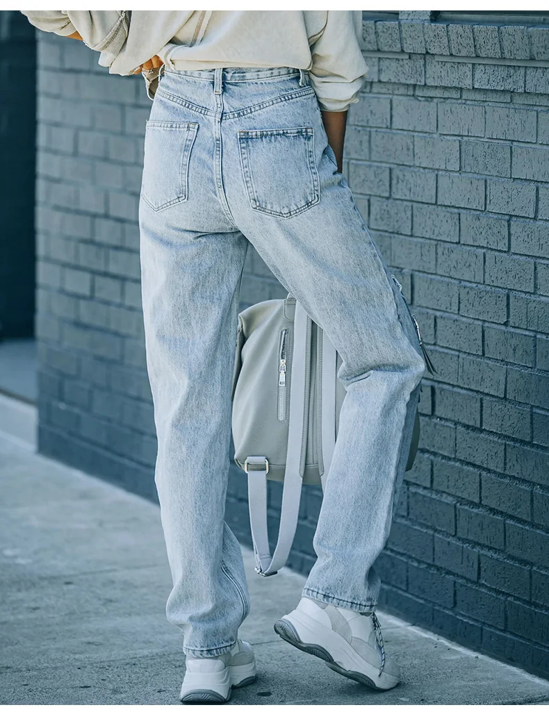 1058 - Ladies Slim Fit Long Denim Jeans | Wholesale OEM Private Label Factory