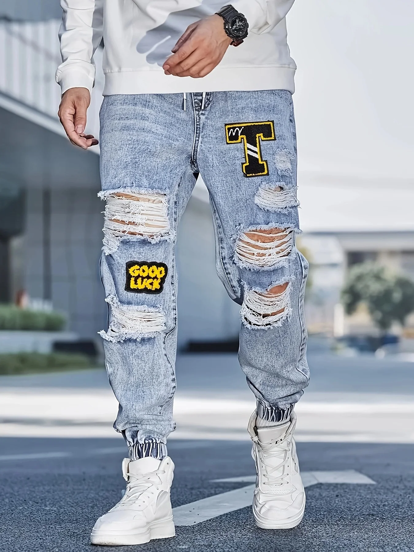 11113-2 – Mens Regular Fit Long Denim Jeans | Wholesale OEM Private Label Factory