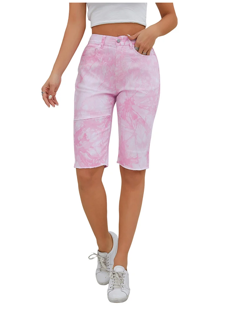 121 – Ladies Straight Fit Denim Shorts | Wholesale OEM Private Label Factory