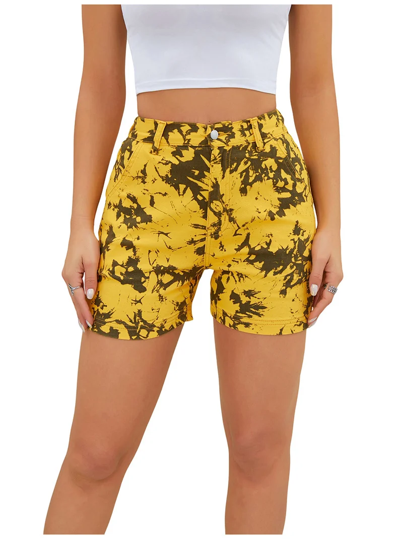 122 – Ladies Straight Fit Denim Shorts | Wholesale OEM Private Label Factory