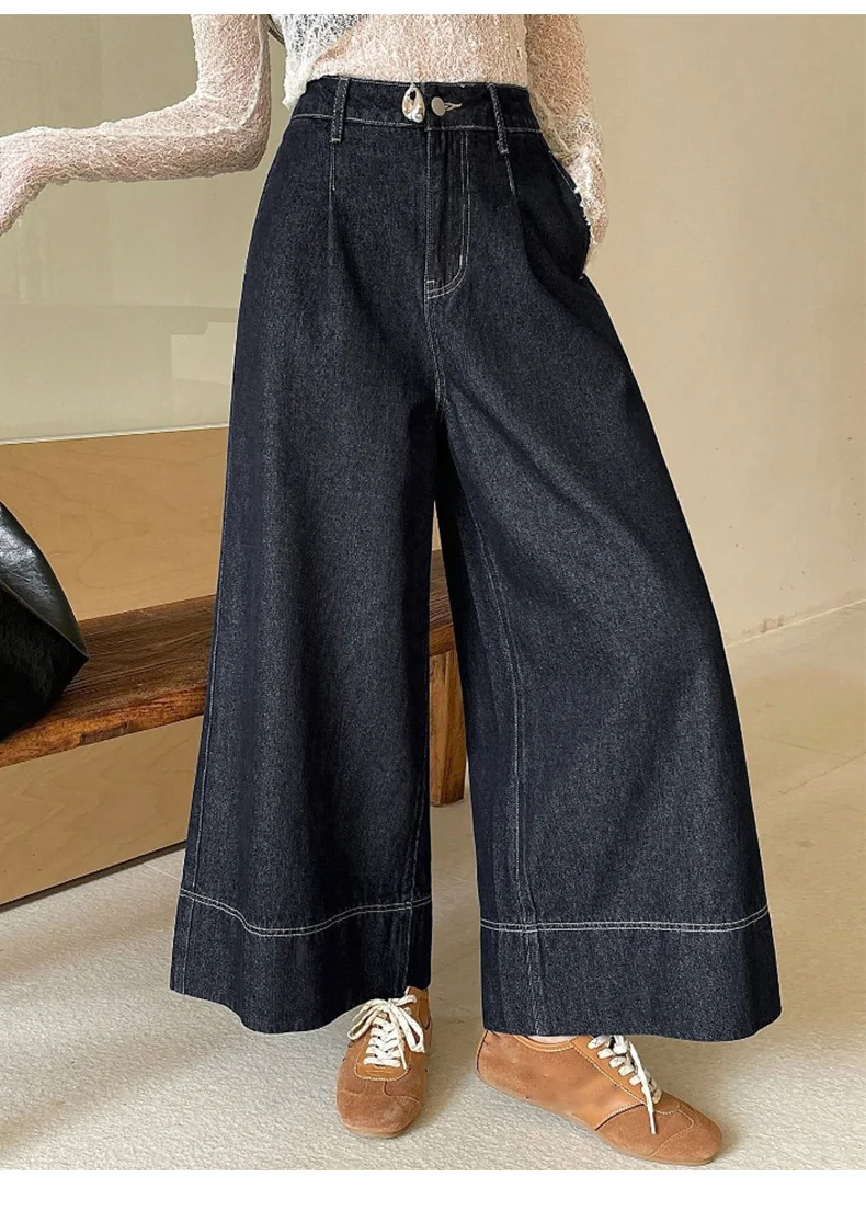 25-079 – Ladies Straight Fit Long Denim Jeans | Wholesale OEM Private Label Factory