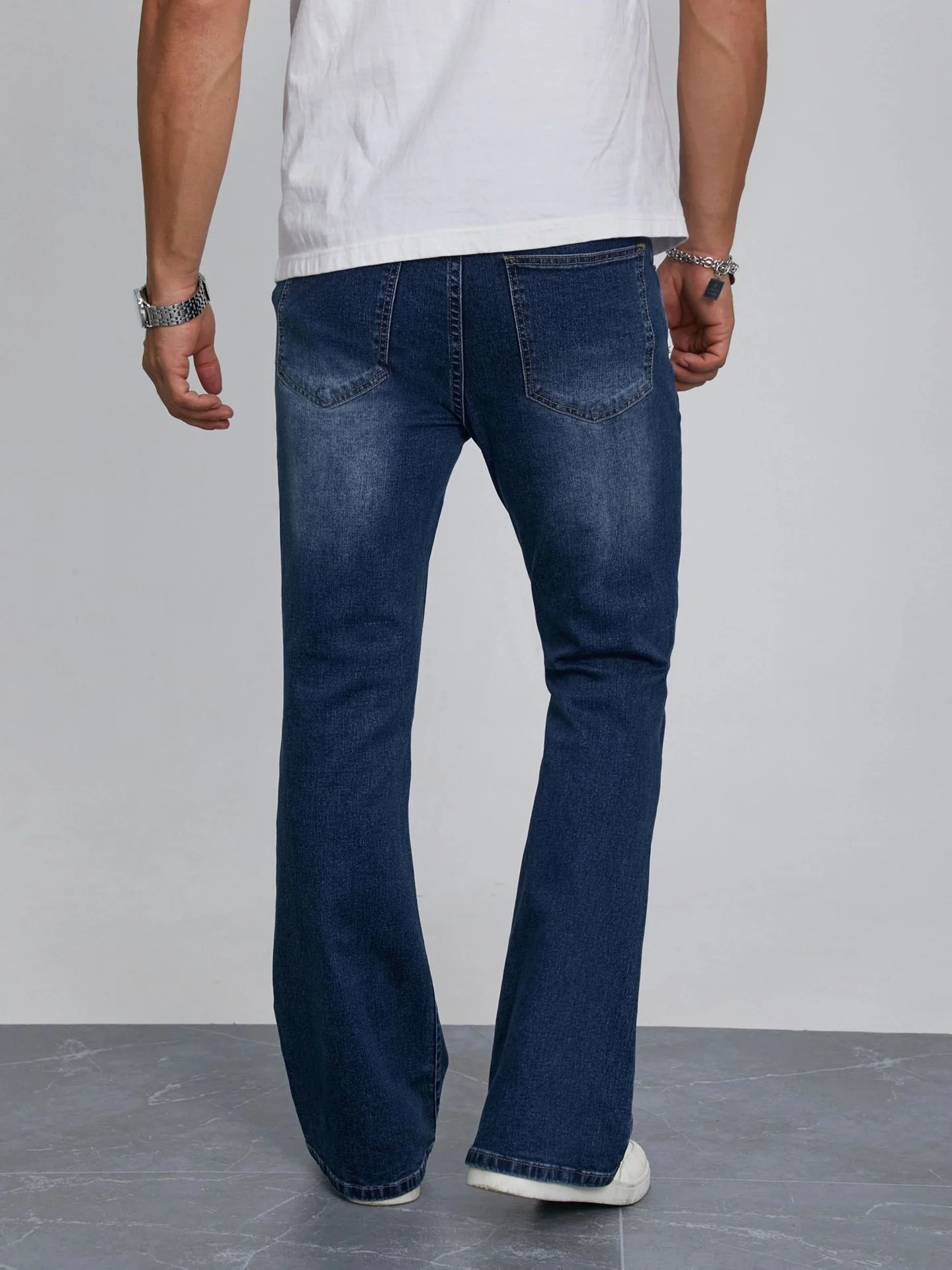 2600-052 - Mens Regular Fit Long Denim Jeans | Wholesale OEM Private Label Factory