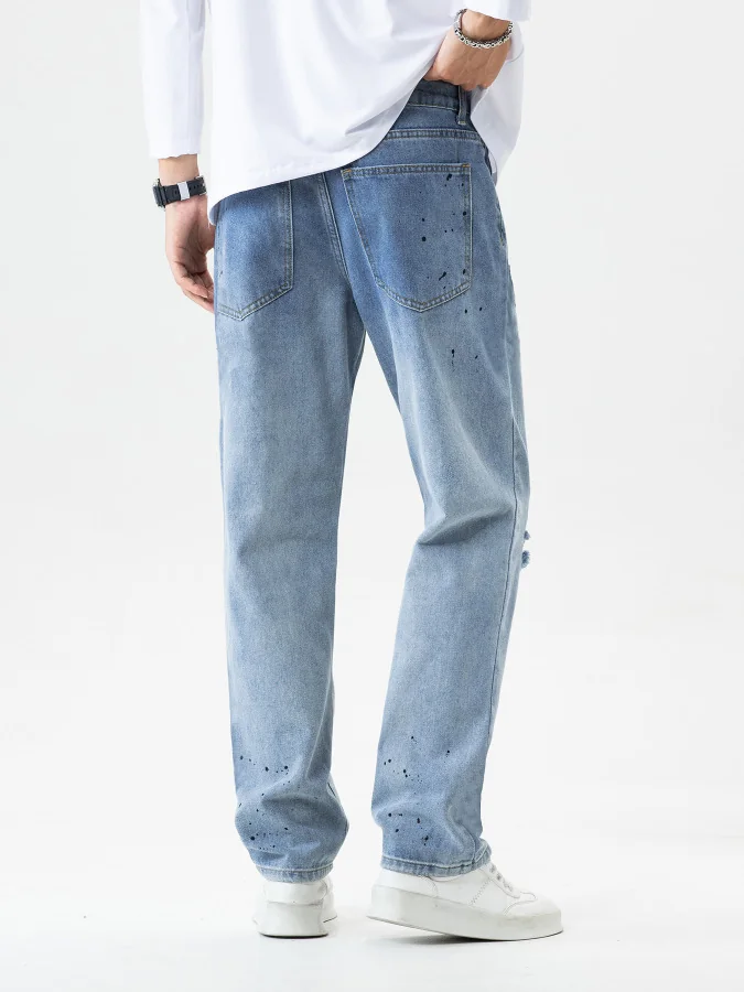 30407 - Mens Regular Fit Long Denim Jeans | Wholesale OEM Private Label Factory