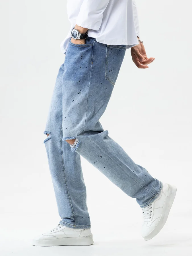 30407 - Mens Regular Fit Long Denim Jeans | Wholesale OEM Private Label Factory