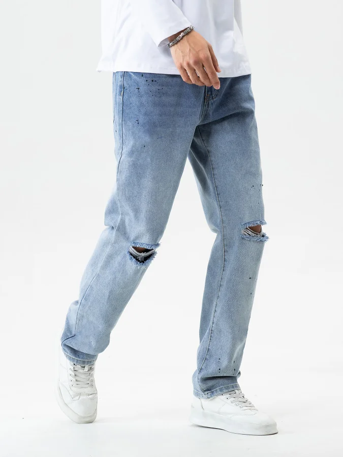 30407 – Mens Regular Fit Long Denim Jeans | Wholesale OEM Private Label Factory