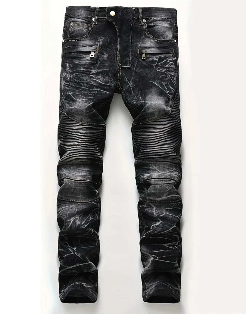 50917 – Mens Regular Fit Long Denim Jeans | Wholesale OEM Private Label Factory