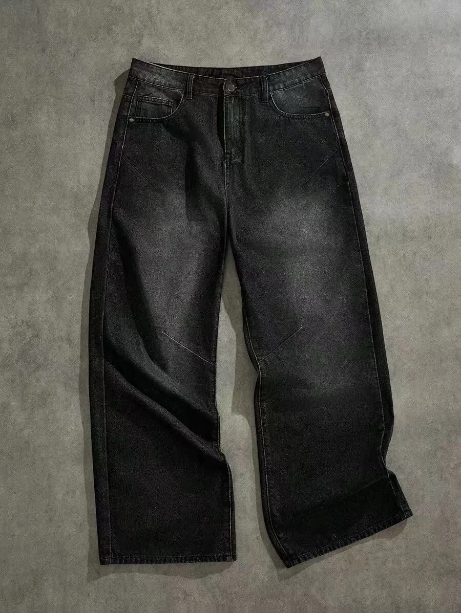 80001 – Mens Regular Fit Long Denim Jeans | Wholesale OEM Private Label Factory
