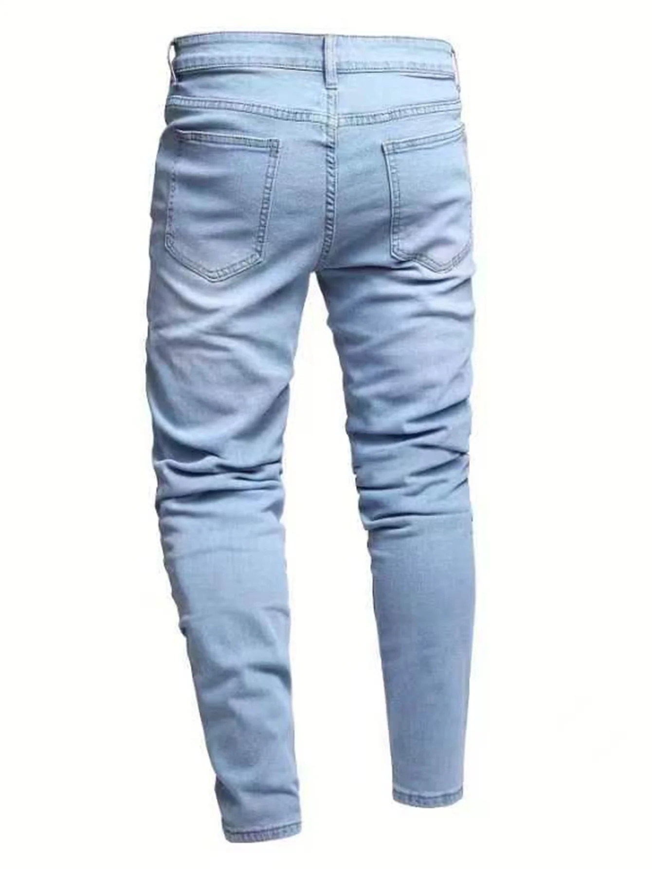 90413 - Mens Regular Fit Long Denim Jeans | Wholesale OEM Private Label Factory