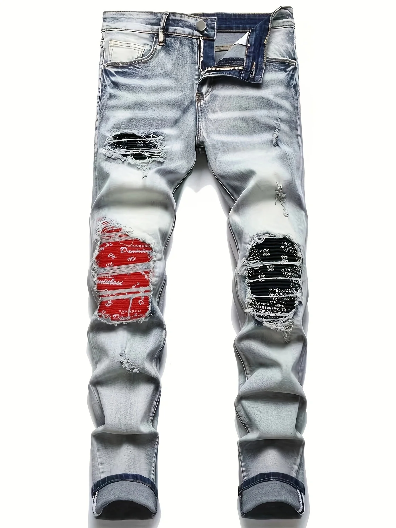 90810- – Mens Regular Fit Long Denim Jeans | Wholesale OEM Private Label Factory