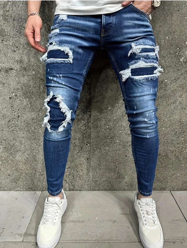 90921 – Mens Regular Fit Long Denim Jeans | Wholesale OEM Private Label Factory