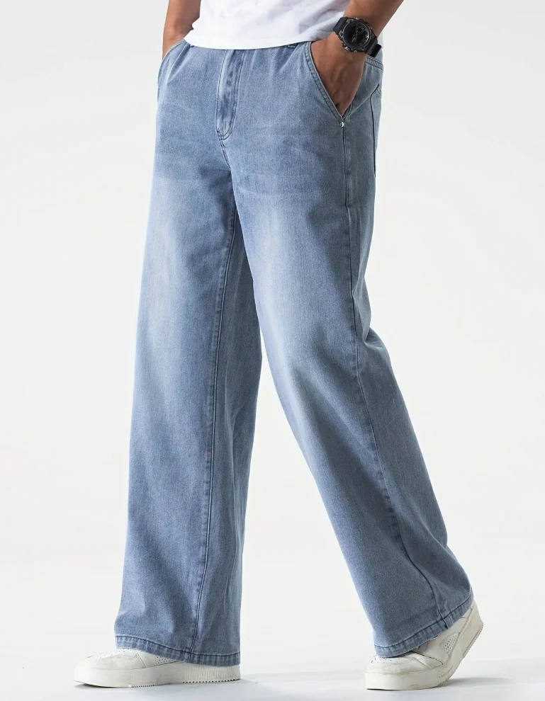 90937 – Mens Regular Fit Long Denim Jeans | Wholesale OEM Private Label Factory