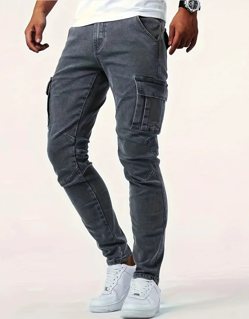99011 – Mens Regular Fit Long Denim Jeans | Wholesale OEM Private Label Factory
