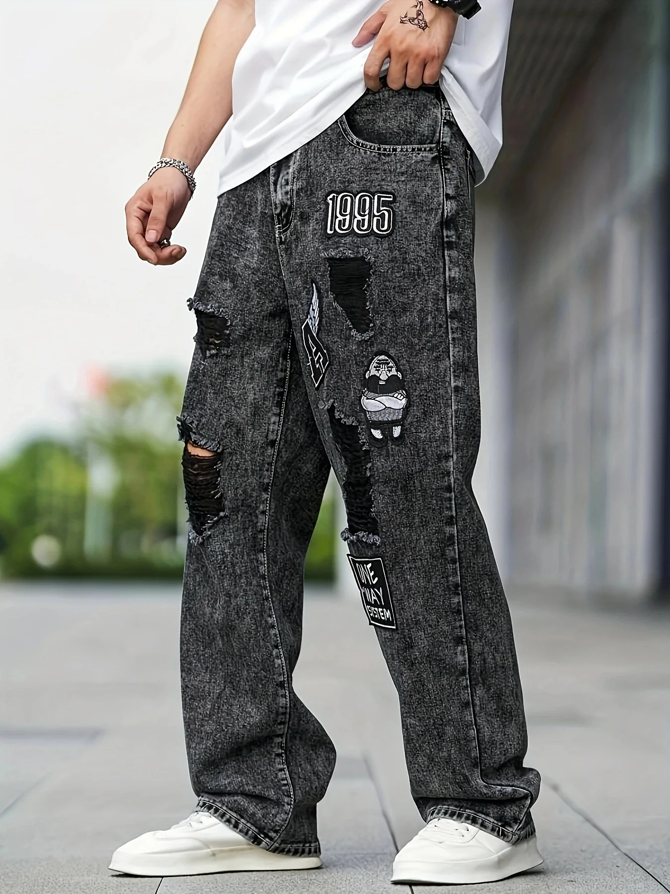 99019 – Mens Regular Fit Long Denim Jeans | Wholesale OEM Private Label Factory