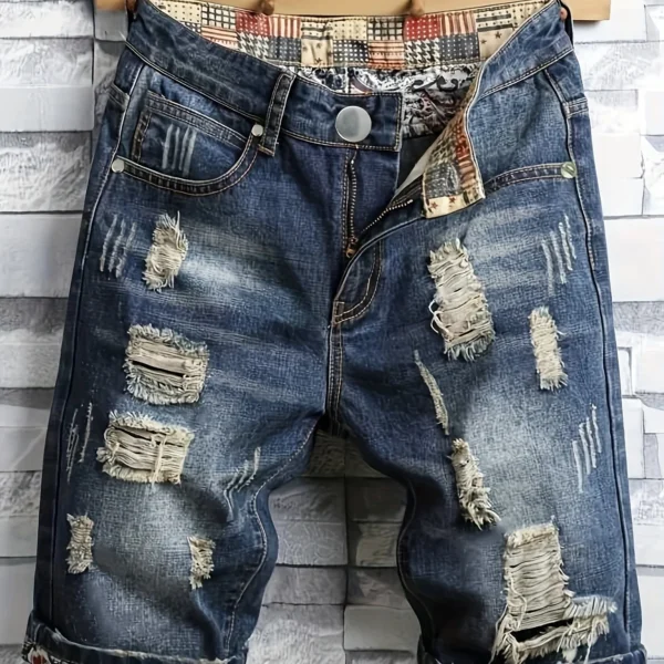 99025 - Mens Regular Fit Denim Shorts | Wholesale OEM Private Label Factory