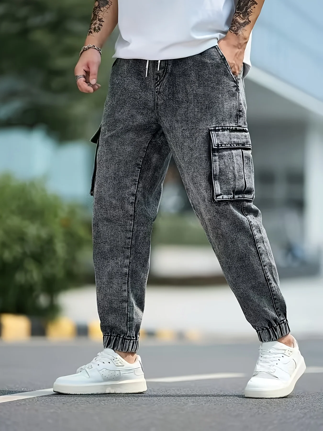 99039 – Mens Regular Fit Long Denim Jeans | Wholesale OEM Private Label Factory