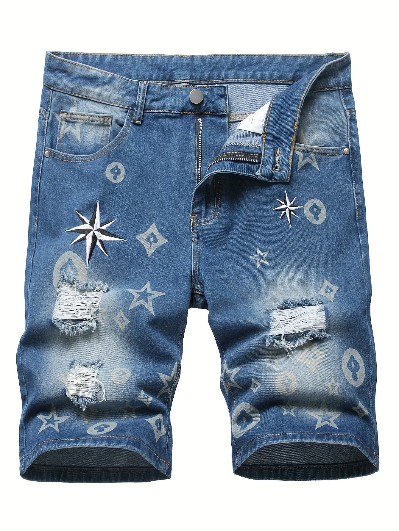 990830 – Mens Regular Fit Denim Shorts | Wholesale OEM Private Label Factory