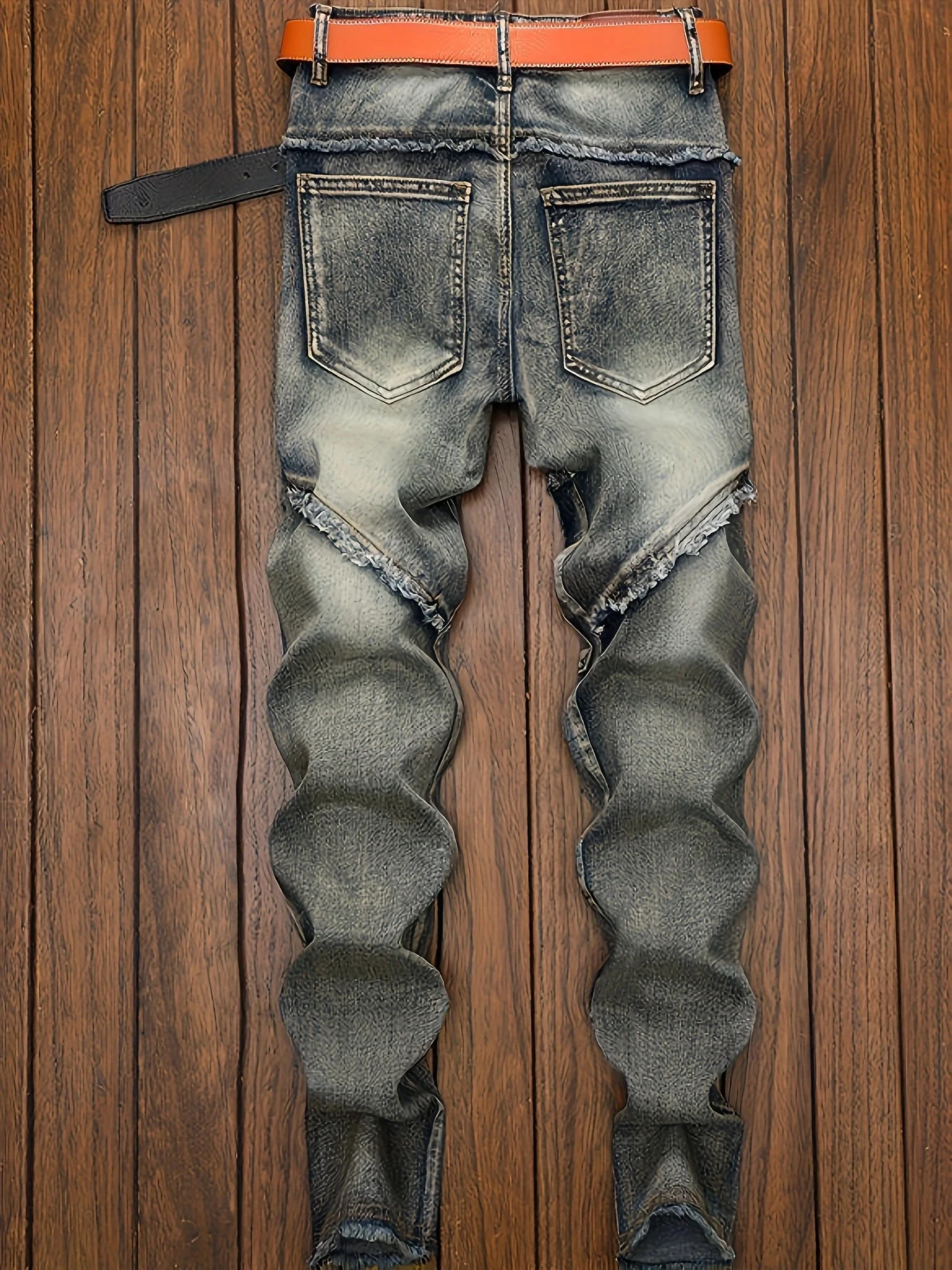 990832 - Mens Regular Fit Long Denim Jeans | Wholesale OEM Private Label Factory