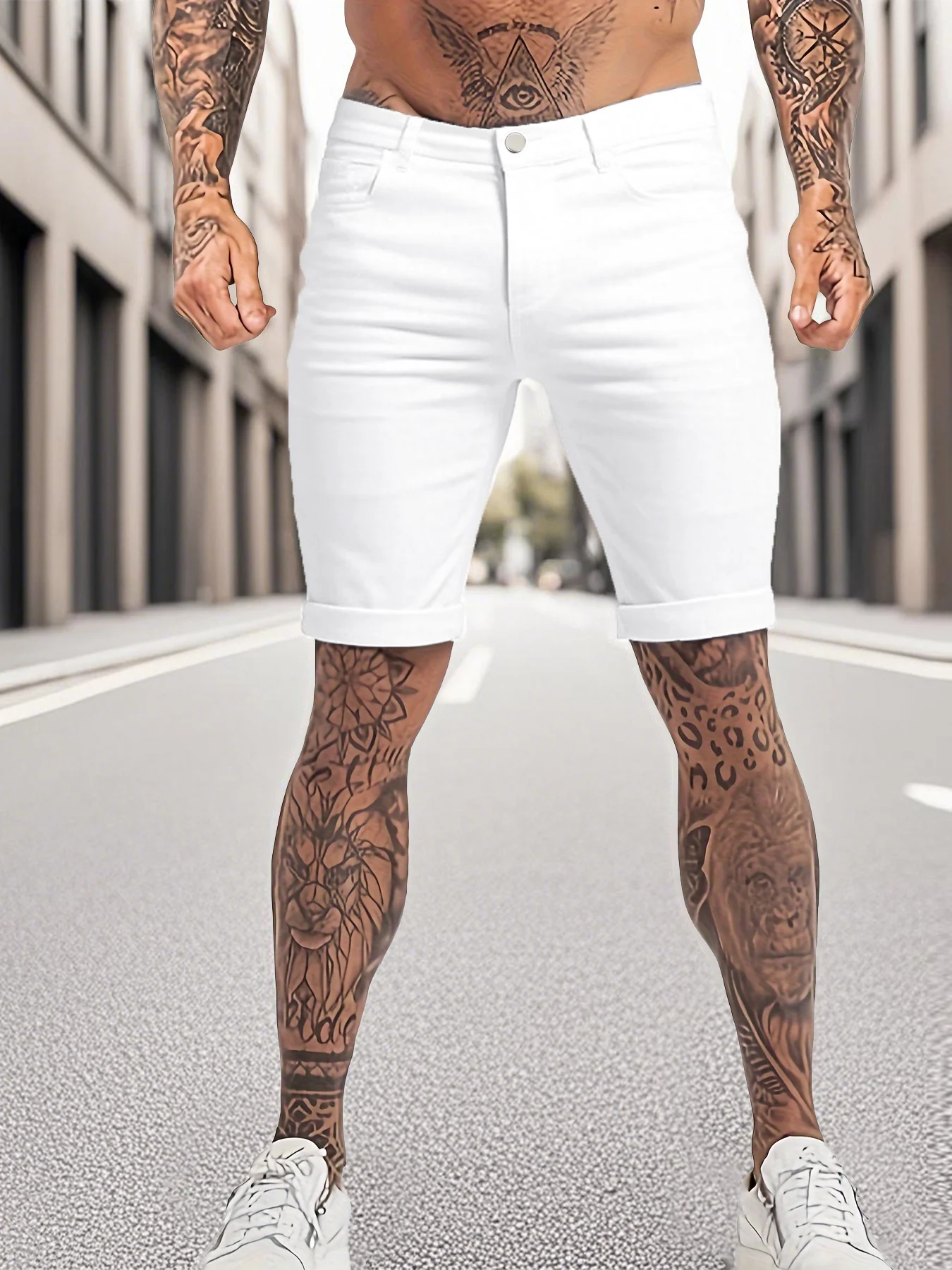 990837- – Mens Regular Fit Denim Shorts | Wholesale OEM Private Label Factory