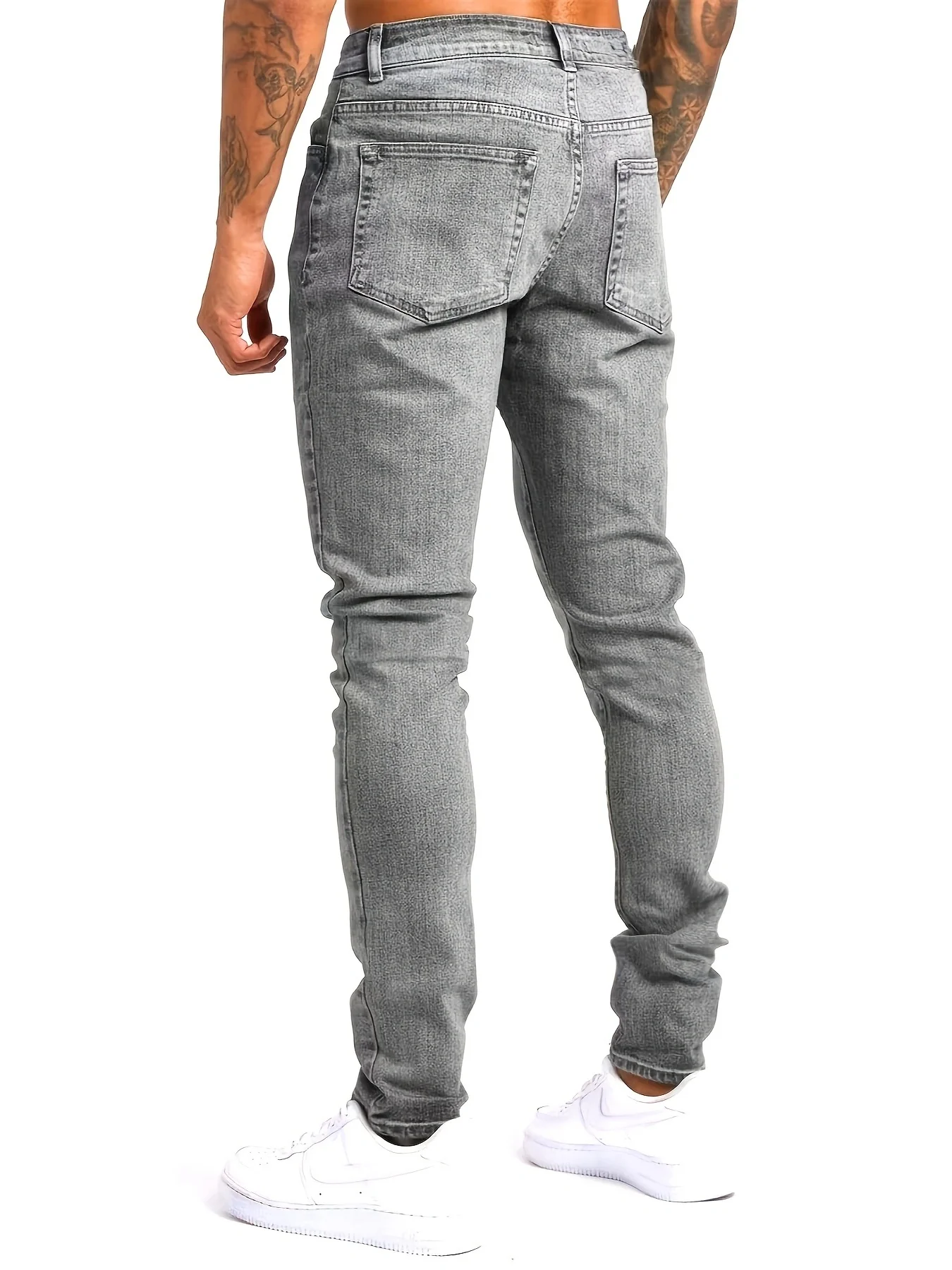 990920-1 - Mens Regular Fit Long Denim Jeans | Wholesale OEM Private Label Factory