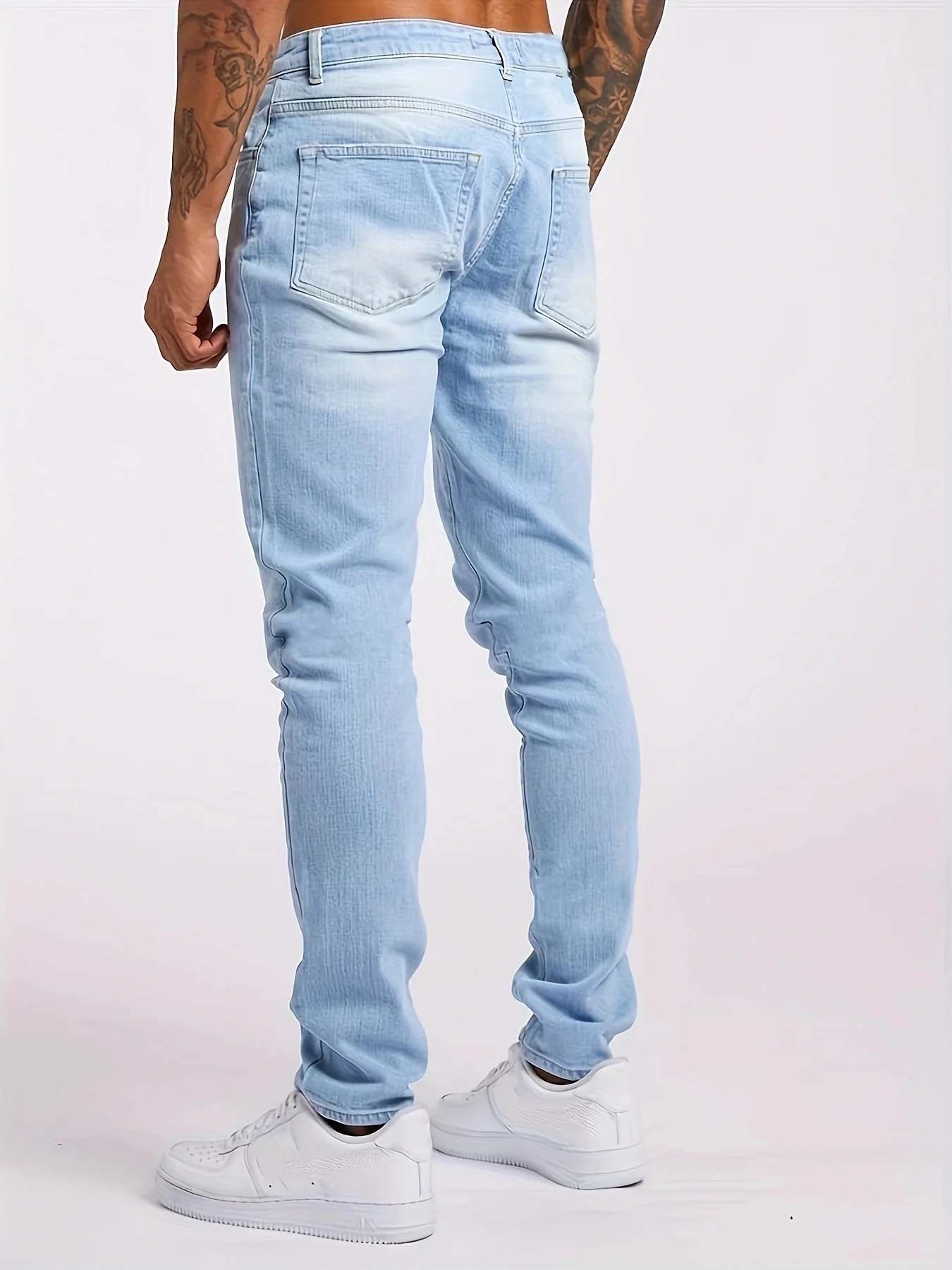 990920 - Mens Regular Fit Long Denim Jeans | Wholesale OEM Private Label Factory