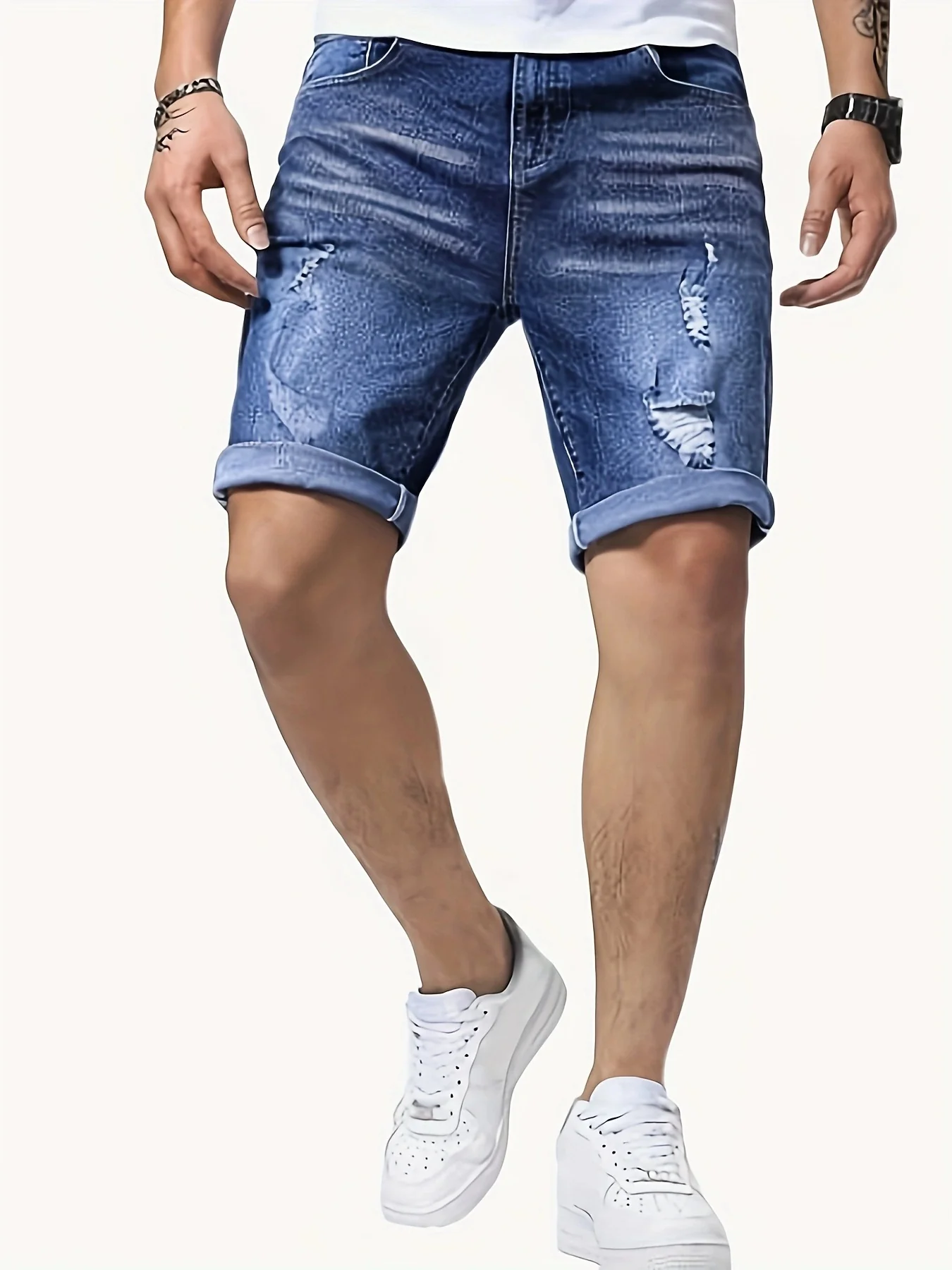 990935 – Mens Regular Fit Denim Shorts | Wholesale OEM Private Label Factory